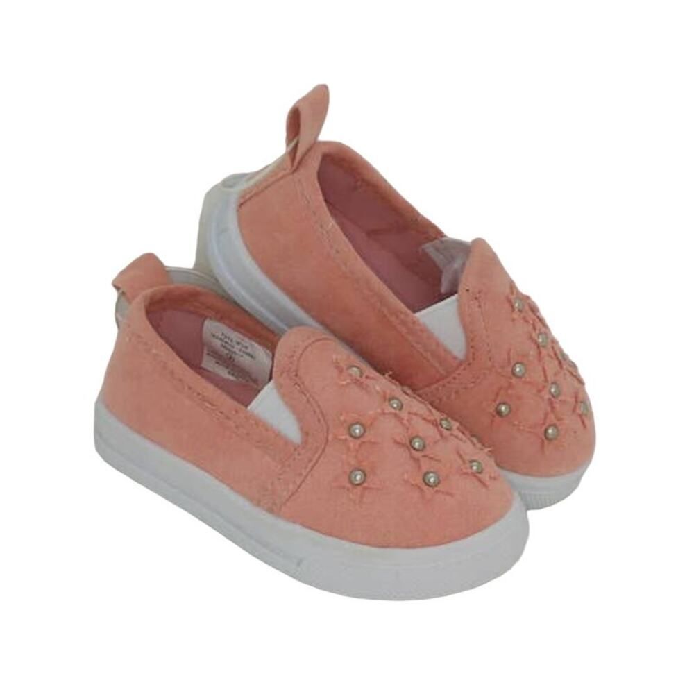 Koala Kids Girl's New w/Tags Pink Slip-on Baby Sneakers - sz. 3 Real Beauties!